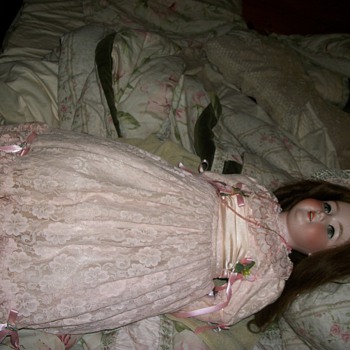 german vintage doll need info please - Dolls