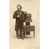 Photographers & Their Cameras - c.1850s CDV Tradecard