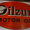 Oilzum Motor Oil Sign...The White & Bagley Co. Worcester, Mass. U.S.A.