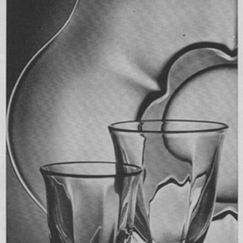 1950 Duncan & Miller Glass Advertisements - Advertising