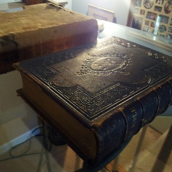 1854 Carlton Porter Authorized Holy Bible - John Fletcher