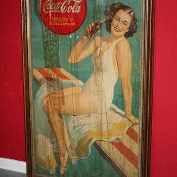 coca cola 1930's poster - Coca-Cola