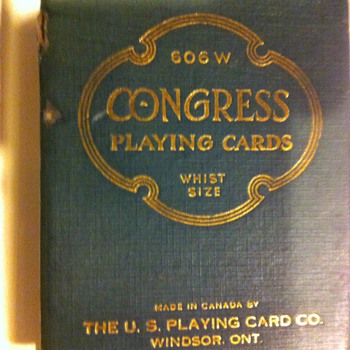 EARLY 1920'S PLAYING CARDS - Cards
