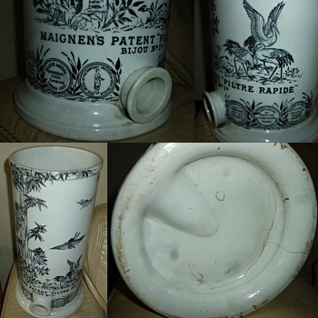 Water filter - Art Pottery