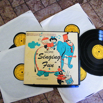 More Singing Fun 10" record set - Records