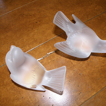 Beautiful Antique Lalique Pieces - Art Glass