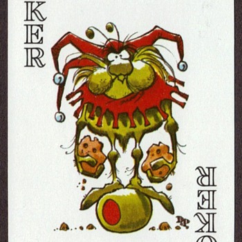 Jack Davis Raid Bug playing cards - Cards