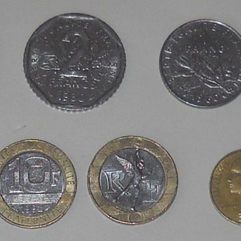 French coins