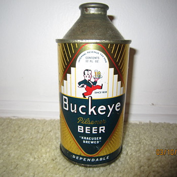 Buckeye Beer Can