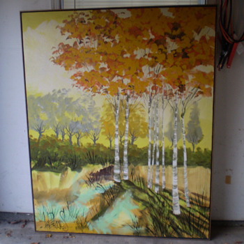 Lee Reynolds Painting - Folk Art
