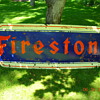 1951 Firestone sign