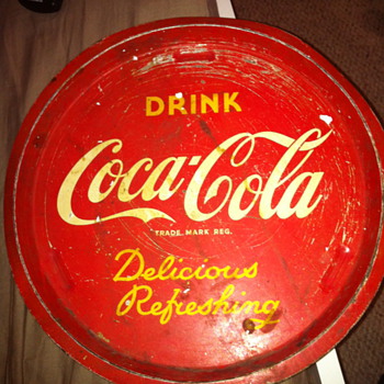 Coca-Cola tray (1941-?) - Coca-Cola