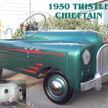 Restored 1950 Thistle Chieftain - Model Cars