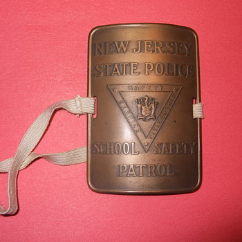 New Jersey State Police School Safety Patrol - Badge