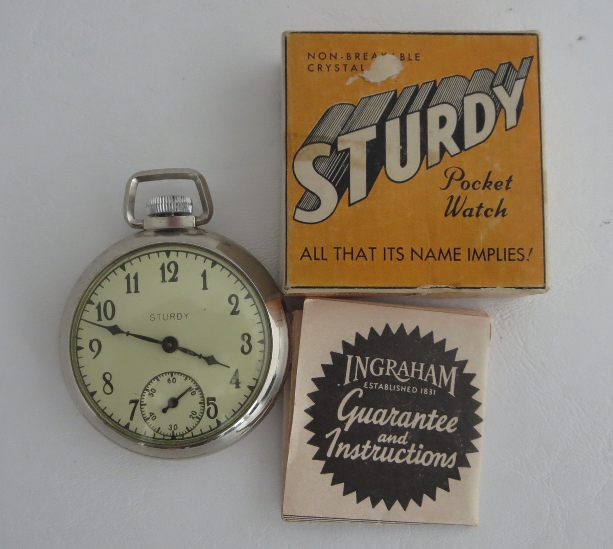 E. Ingraham Sturdy Pocket Watch Collectors Weekly