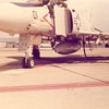 F-4J Phantom on Hot Pad