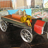 AC Gilbert tinplate front cranked "Gilmotor Truck".  1920s