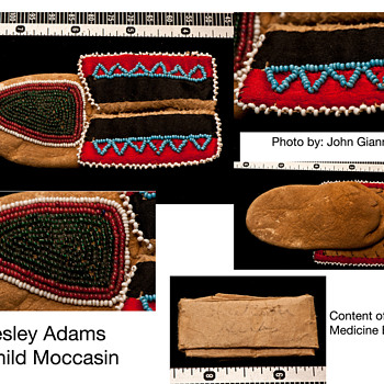 Child Moccasin - Native American