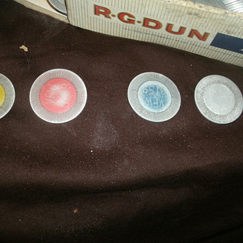 vfw aluminum poker chips - Games