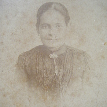 MY GREAT GRAND MOTHER - Photographs