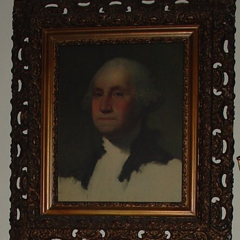 First President Of The United States Of America...George Washington - Posters and Prints