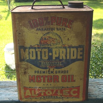 Moto-Pride 2 Gal. Oil Can