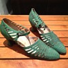 Victorian Silk Shoes