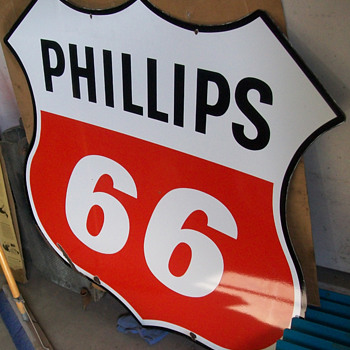 48" Phillips 66 sign DSP - Petroliana