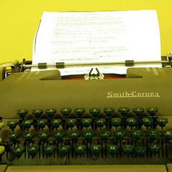 My Smith Corona Typewriter - Office