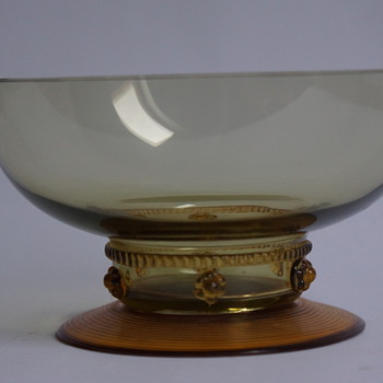 German Bowl - Art Glass