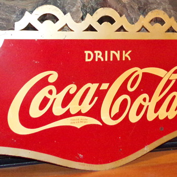 1937 Coca-Cola Flange Sign - Coca-Cola