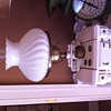 Vintage McCoy tv(?) lamp with old stove base and two tops