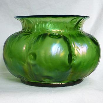 Loetz Rusticanas - different treatments - Art Glass