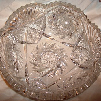 Part 2 My Trip today- ABG Gorgeous Bowls, Crystal Ladle, Compote - Glassware