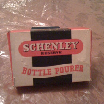 Pour Schenley Bottle pourwe - Bottles