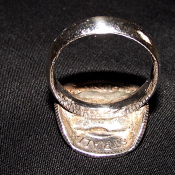 STERLING SILVER SHILLINGS COIN RING - Fine Jewelry