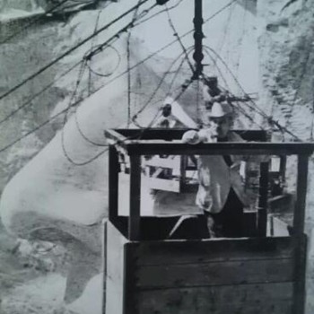 Gutzon Borglum at Mount Rushmore - Photographs