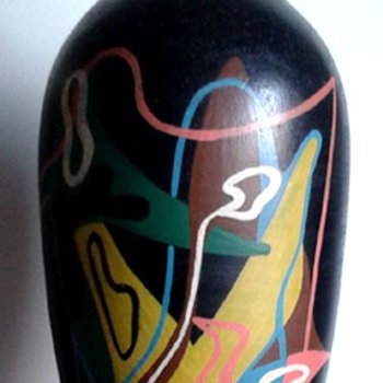19+50s Spanish ceramics table-lamp base - Lamps