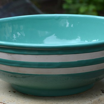 Large Turquoise Bowl - Kitchen
