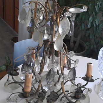 French? Czech 1920's Chandelier - Lamps
