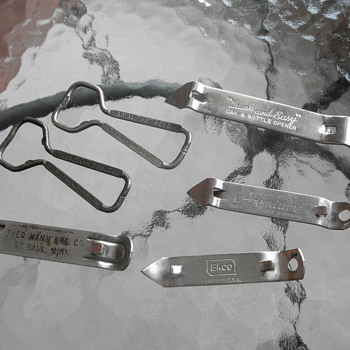 My collection of vintage bottle openers