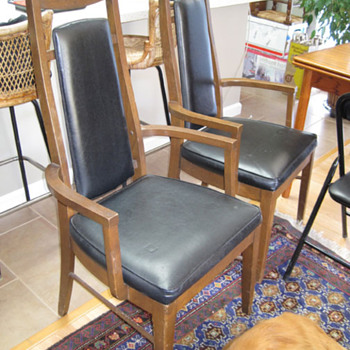 Are these chairs Mid Century and can anyone tell me what they might be worth?
