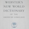 1953-1960 Webster's New World Dictionary