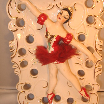 Ballet Dancer Wall Pocket