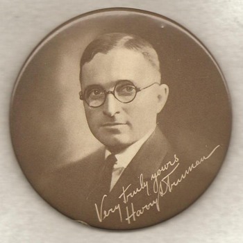 Truman for Judge - Medals Pins and Badges