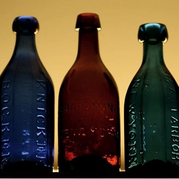 $$$$-Old Pontiled Soda Bottles-$$$$ - Bottles