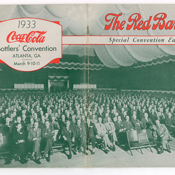 1933 Coca-Cola Red Barrel Magazine, Convention Issue