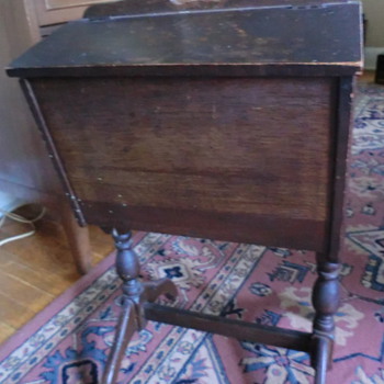 My favorite antique sewing box