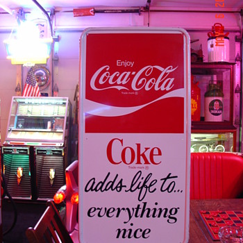 Coca-Cola Tin Sign
