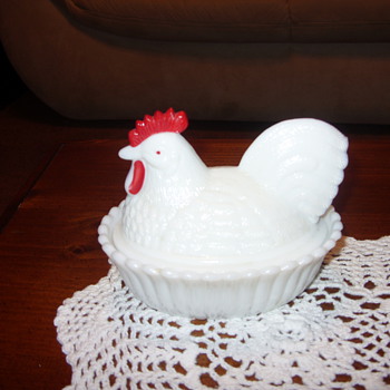 westmooreland chicken on a nest